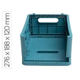 Caja Plegable Exacompta Midi Skandi Polipropileno Reciclado Color Azul Pacifico 276x188x120 mm Precio: 8.49999953. SKU: B13AXYJP7B