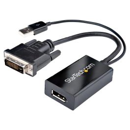 StarTech.com DVI-D TO DP VIDEO ADAPTER- DVI Precio: 42.50000007. SKU: S55058287