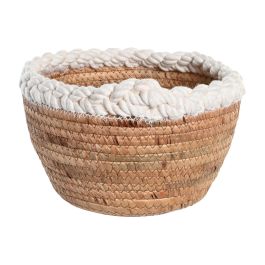 Centro Mesa Boho DKD Home Decor Natural Blanco 24 x 15 x 24 cm Precio: 14.0238994192. SKU: B1JPRPPP98