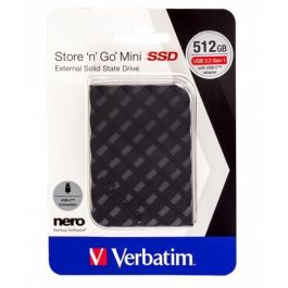 Verbatim Disco Duro Externo Ssd Store 'N' Go Mini 512 grb Usb 3.2 Negro Precio: 64.49999985. SKU: S8426000