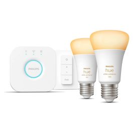 Philips White Ambiance E27 8W 2er Starter Set inkl DS Kit de Inicio con Regulador, 2 Bombillas LED Inteligentes Blancas Precio: 112.98999965. SKU: B167LPZEX6