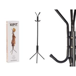 Kipit Perchero de Pared de Metal Mate Negro, Dimensiones: 59.5 cm Ancho x 6 cm Alto x 26.5 cm Fondo (6 Unidades) Precio: 56.58999995. SKU: B18PLF2C4N