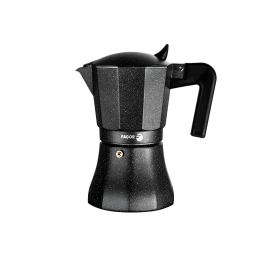Cafetera Italiana Fagor Negro Aluminio Cafetera Italiana Fagor Negro Aluminio