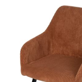 Silla Terracota Tejido-Metal Contract 57 X 43 X 83 cm