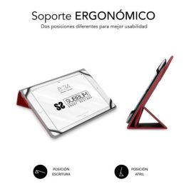 SUBBLIM Funda Tablet Freecam Case 10,1" Red