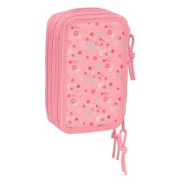 Plumier Escolar Safta Triple 37 Piezas Reciclado Moos Passion 195x125x55 mm Plumier Escolar Safta Triple 37 Piezas Reciclado Moos Passion 195x125x55 mm