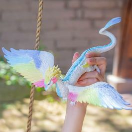 Schleich 70728 Bayala Figura de dragón arcoíris, 34 x 23 x 11 cm