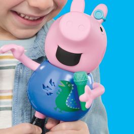 Hasbro Peppa Pig George Musical Juguete Interactivo con Sonidos G2178 - Más de 50 Frases, Canciones, Bromas, Figura Articulada para Niños y Niñas +3 Años