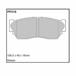 Black Diamond Predator KBD141 BDPP319 Pastillas de Freno para Moto 240x18x16x46x61x4+2