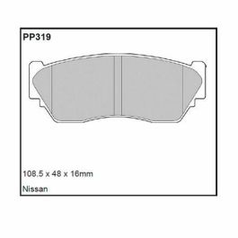 Black Diamond Predator KBD141 BDPP319 Pastillas de Freno para Moto 240x18x16x46x61x4+2