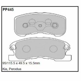 Black Diamond Pastillas Predrator Black Diamond Kbd1004 gr12 BDPP445 Ventiladas Delanteras