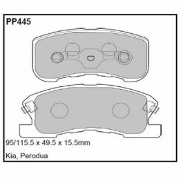 Black Diamond Pastillas Predrator Black Diamond Kbd1004 gr12 BDPP445 Ventiladas Delanteras