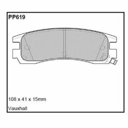 Black Diamond Pastillas Predator KBD896 BDPP619 Gr12 Sólido (Trasero)