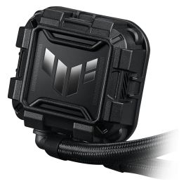 ASUS TUF Gaming LC 240 II ARGB Kit de refrigeración líquida para Procesador Negro 2 Ventiladores 12 cm