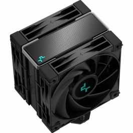 Deepcool DEE1690884241490 Disipador CPU AK400 Zero Dark Plus Negro con 2 Ventiladores 120mm Intel/AMD