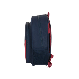 Mochila Escolar F.C. Barcelona Azul Granate (27 x 33 x 10 cm)
