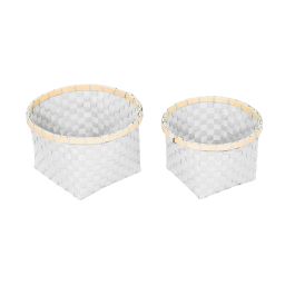 Confortime Set de 2 Cestas de Ordenación Redondas en PP (6 Unidades)