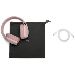 Logitech Zone Vibe 100 Auriculares Bluetooth Inalámbricos Diadema Rosa para Llamadas/Música