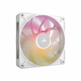 Corsair CO-9051039-WW COR1734308848629 Kit de inicio de un solo ventilador iCUE LINK RX140 RGB Max White para Refrigeración PC