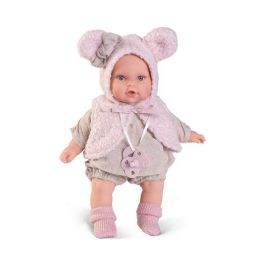 Muñeca kika lagrimitas con chaleco de orejitas 27 cm Muñeca kika lagrimitas con chaleco de orejitas 27 cm