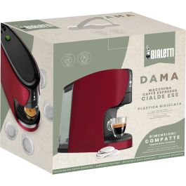Bialetti Cafetera DAMA Roja para Monodosis ESE-Padmaschine