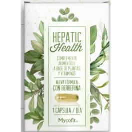 MYCOFIT Hepatic Health con Berberina 30 Cápsulas. Suplemento de Plantas, Vitaminas y Colina para la Función Hepática Normal Precio: 17.5899999. SKU: B15DWTH8YD