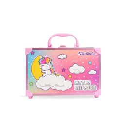 Martinelia Maletín de Maquillaje Little Unicorn Perfect Traveller con 18 sombras, 4 esmaltes, 3 rubores, 2 labiales - Edad +3 años Martinelia Maletín de Maquillaje Little Unicorn Perfect Traveller con 18 sombras, 4 esmaltes, 3 rubores, 2 labiales - Edad +3 años