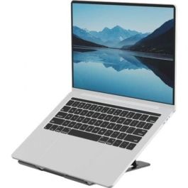 Fellowes 100138868 Soporte Elevador Portátil Alumia hasta 15" Aluminio Plegable con 6 Ajustes de Altura Ergonómico