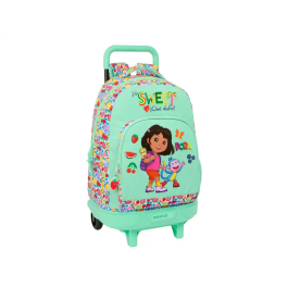 Safta Mochila Escolar Grande con Ruedas Compact Extraíble Dora 450x330x220 mm Precio: 61.79000036. SKU: B15EPZQEZD