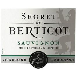 Secret de Berticot Sauvignon 2020 Côtes de Duras - Vino blanco del Suroeste