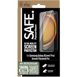 PanzerGlass Protector de Pantalla SAFE para Samsung Galaxy Xcover7 Pro/Xcover7/Xcover6 Pro