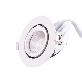 Foco Downlight LED 9W 1350Lm 4000ºK Circular Orientable 40.000H [HO-COB-C-OR-9W-W] Precio: 13.50000025. SKU: 15096799166851