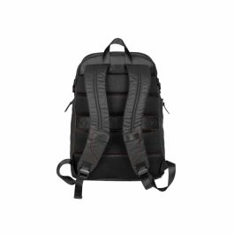 GENESIS Pallad 420 Mochila Gaming para Portátil 15.6" Negro - Protección Acolchada, Impermeable, Resistente a Desgarros