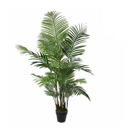 Mica Decorations Planta Artificial Palmera Areca con Maceta Negra Plástica ø80x160cm Precio: 207.49999963. SKU: S7909250
