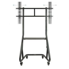 TooQ FS20200M-B - Soporte de Suelo TV/Monitor con Ruedas para Pantallas 60"-105", 100kg, Ajustable en Altura, Negro TooQ FS20200M-B - Soporte de Suelo TV/Monitor con Ruedas para Pantallas 60"-105", 100kg, Ajustable en Altura, Negro