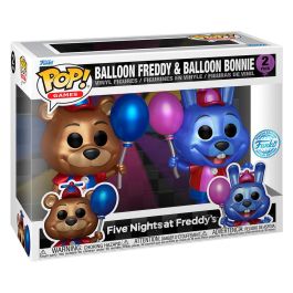 FUNKO Blister 2 figuras POP Five Nights at Freddys Ballon Freddy & Balloon Bonnie Exclusive