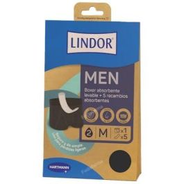 LINDOR Men Bóxer Absorbente Lavable Talla M + 5 Recambios Precio: 43.5000005. SKU: B14T9EMX7H