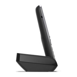 Gigaset COMFORT 500 Teléfono DECT Inalámbrico con Manos Libres, Identificador de Llamadas, 200 Entradas, Negro/Plata