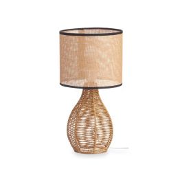 Lámpara de Sobremesa con Base de Cuerda Giftdecor - Negro/Marrón, 20x30x20 cm (4 Unidades) Lámpara de Sobremesa con Base de Cuerda Giftdecor - Negro/Marrón, 20x30x20 cm (4 Unidades)