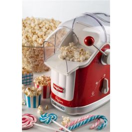 Ariete 2958/00 Máquina de Palomitas Party Time Roja Diseño Retro Años 50 Ideal para Snacks Naturales y Libres de Grasas