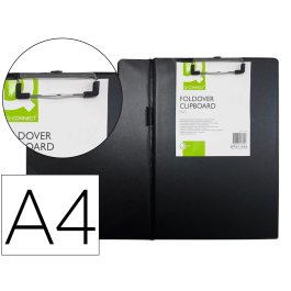 Q-connect Portanotas Plastico DIN A4 Negro con Pinza Precio: 3.95000023. SKU: B19BX8AY9D