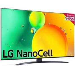 LG 43NANO766QA Televisor NanoCell 43" 4K UHD Smart TV WebOS22 con Procesador a5 Gen 5, Gaming y HDR