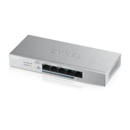 Zyxel GS1200-5HP v2 - Switch Gestionado Gigabit Ethernet con 5 Puertos RJ-45 PoE y 10 Gbit/s de Capacidad de Conmutación, Gris Zyxel GS1200-5HP v2 - Switch Gestionado Gigabit Ethernet con 5 Puertos RJ-45 PoE y 10 Gbit/s de Capacidad de Conmutación, Gris
