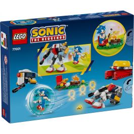 LEGO 77001 Set de Construcción Batalla de Sonic en la Hoguera con Minifigura Sonic, Esfera de Velocidad y Figuras para +7 años
