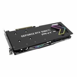 PNY PNY0751492795621 Tarjeta Gráfica GeForce RTX 5060 Ti 8GB, ARGB, Overclocked, Triple Fan, DLSS 4