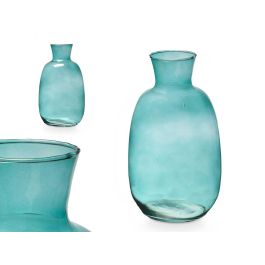 Jarrón de Cristal Giftdecor - 36 cm Alto, 21 cm Ancho - Color Turquesa Precio: 8.49999953. SKU: B122J9GX7A