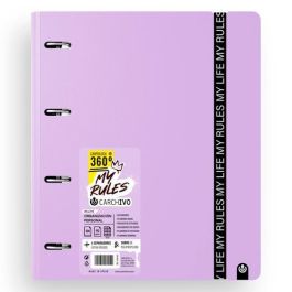 Carchivo Carpeblock 360 My Rules Con Recambio 100H A4 5x5 90 gr 4 Separadores Pp Foam Malva Precio: 12.68999963. SKU: B12TCVDNG7