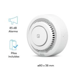 Garza Detector de Humo Inteligente WiFi 401345C - Alerta en Tiempo Real, Fácil Instalación, 85 dB, 20m2 Garza Detector de Humo Inteligente WiFi 401345C - Alerta en Tiempo Real, Fácil Instalación, 85 dB, 20m2
