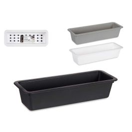 Kinvara Compartimento Cajón Plástico Pequeño Surtido 24x5.5x8.5 cm Blanco/Gris/Negro (36 Unidades) Precio: 30.59000032. SKU: S3601399