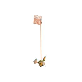 DKD Home Decor Juguete de Dinosaurio Kids Multicolor Madera ABS con Movimiento y Desmontable, 10x55x14cm, 12 Unidades Surtidas